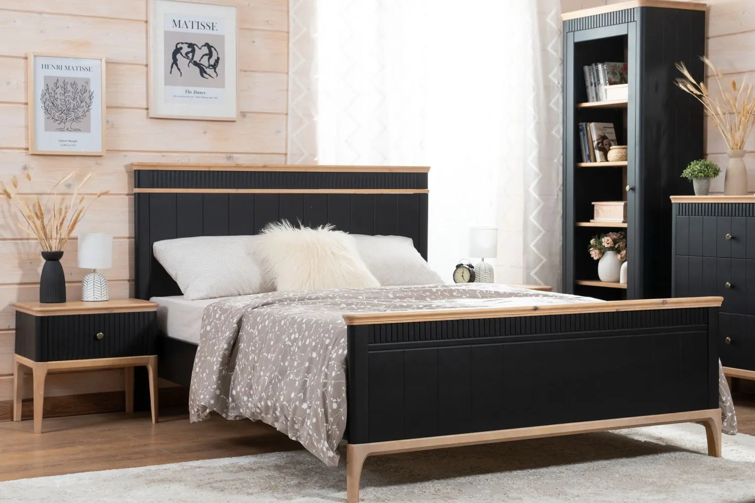 Кровать массив сосны Грета №18 1400х2000